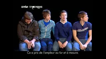 Arctic Monkeys - Canal Plus Interview
