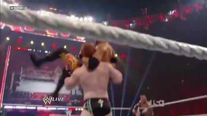 Spin-out Powerbomb - Sheamus