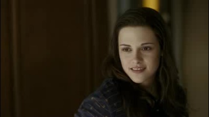 Превод ! Twilight Eclipse Clip - Charlie and Bella Talk 