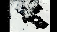 НАСА засне отделянето на гигантски айсберг от Антарктида