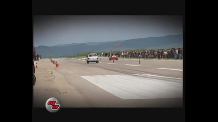 Bg Drag Racing Golf 2 - 900 Hp vs Audi 80 - 750 Hp - Най - бързата кола в България 