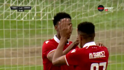ЦСКА - Гурник Забже 2:1 /първо полувреме/