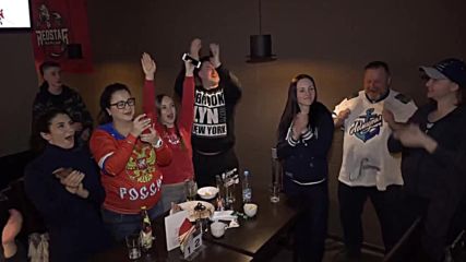 Russia: Jubilant hockey fans 'at a loss of words' after Russia wins gold