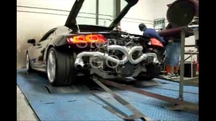 Audi R8 Twin Turbo Dyno Run
