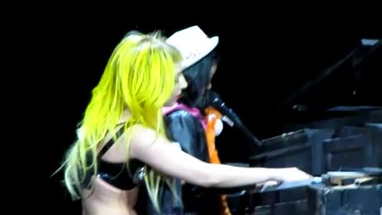 Lady Gaga Performs Born This Way With Maria Aragon In Toronto (piano Version) 