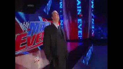 Cesaro неутрализира Rvd и Bad News Barrett по време на техния мач - Wwe Main Event - 3/6/14