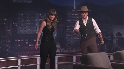 Olivia Wilde on Jimmy Kimmel Live част 1