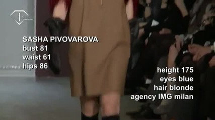 fashiontv Ftv.com - Sasha Pivovarova Model Cue Tone 