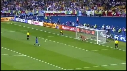 Дузпата на Андреа Пирло срещу Англия Евро 2012