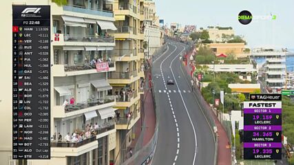 Хамилтън спечели втората тренировка в Княжеството