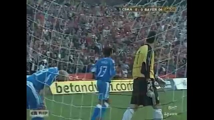 Cska Sofia - Bayer Leverkusen 1 0 Murat Hdiouad goal