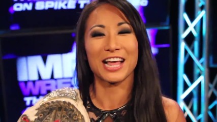#impact365 Gail Kim After Retaining her Knockouts Title