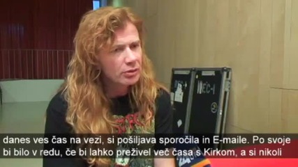 Dave Mustaine - interview
