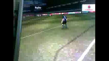 Гол на Андерсон на Pes 2008 