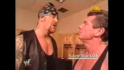 Undertaker, Kane & Vince Mcmahon Backstage 