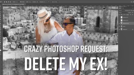 Deleting old love: A graphic artist’s Photoshop timelapse
