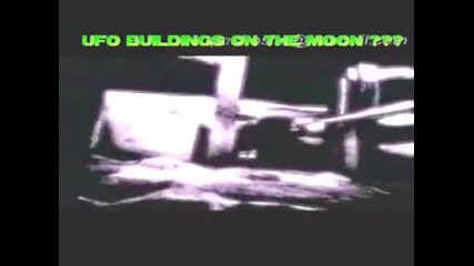 Ufo buildings on the Moon