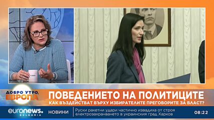 Д-р Цветеслава Гълъбова: Случващото се у нас е политическа шизофрения