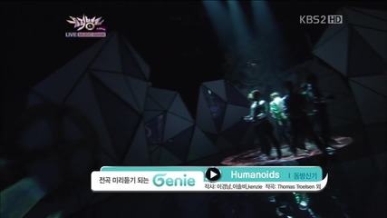 Tvxq - Humanoids (121130 Kbs Music Bank)