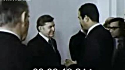 Саддам Хюсеин в Москва