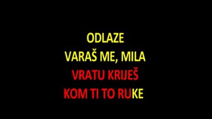 Tose Proeski - Tko ti to grize obraze (karaoke)