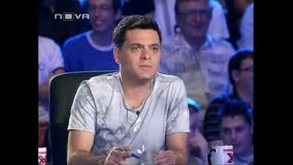 Васил завижда на ром ;d - X - Factor България 12.09.2011