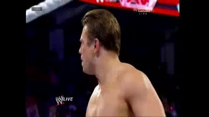 The Miz vs. Damien Sandow - Wwe Първична сила 9.9.2013г.