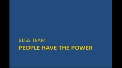 Retro Dance Bliss Team - People have the power 