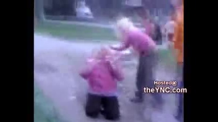 Blonde Kick face