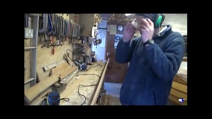Making a boom _ gaff spar - Part 1/направа на дървен бом и мачтов гафел част 1-ва