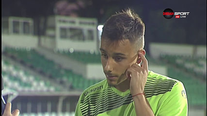 Илиев-младши: Радвам се, че вкарах, но ме е яд, че не бихме