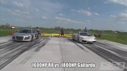 1600 коня Audi R8! Чудовище!