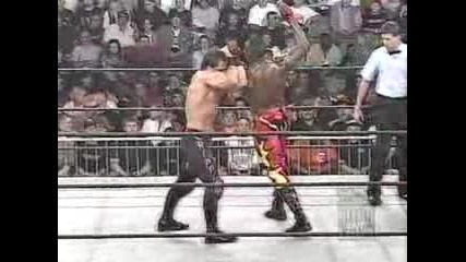 Wcw Nitro 1998 - Chris Benoit Vs. Booker T