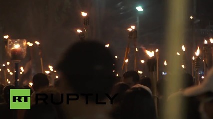 Honduras: Thousands flood streets for torch-lit rally against US interference