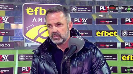 Душан Косич: Съдиите ми казаха, че това е 100-процентова дузпа