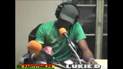 Глас...reggae Freestyle Lukie D at party time France 