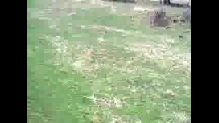 С моторите в с. Полянци