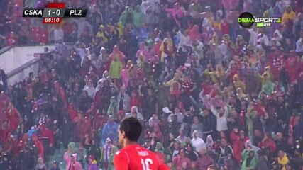ЦСКА - Виктория Пилзен 1:0 /първо полувреме/