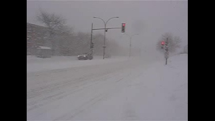 Снежна Буря В Montreal