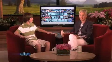 12 Year Old Web Sensation Greyson Michael Chance Performs @ The Ellen Show 