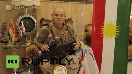 Ирак: Джим Атертън, 53-годишният английски войник