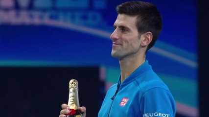 Moet Moment - Djokovic Triumphs In London