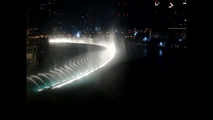 Дубай - танцуващия фонтан