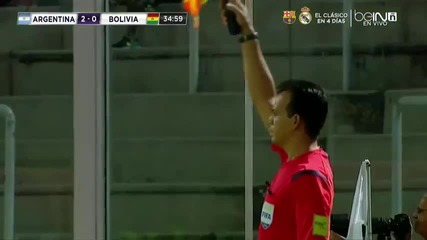 30.03.16 Аржентина - Боливия 2:0 * Квалификация за световното 2018 *