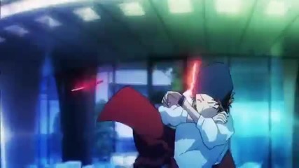 K Project Anime Yata vs. Fushimi - Full Fight (english Sub)