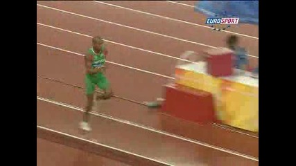 Нелсон Евора спечели златото в тройния  скок на Олимпиадата в Пекин 2008