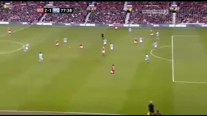 Фантастичния гол на Wayne Rooney при победата над Man City с 2 - 1 през 12.02.2011 Hq 
