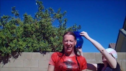 Tina Marie Caouette Charity Ice Water Challenge