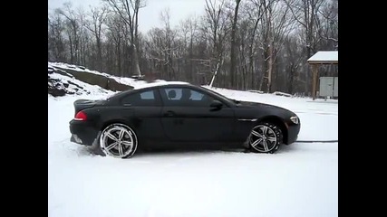 Bmw M6 - Звяр на сняг