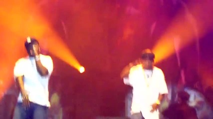 50 cent на сцената с роналдиньо 